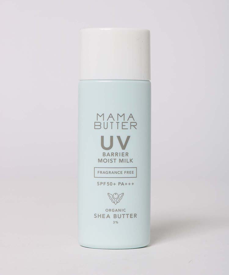 ≪SALE≫ママバターUVバリアモイストミルク 無香料