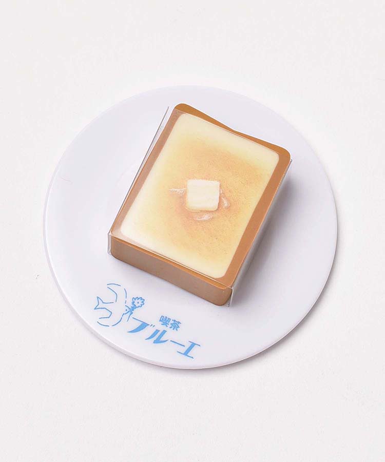 ≪SALE≫喫茶ブルーエ皿付きトースト消しゴム