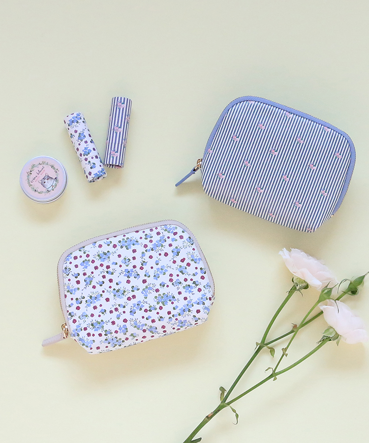 ≪SALE≫creme bleuetティッシュポーチ
