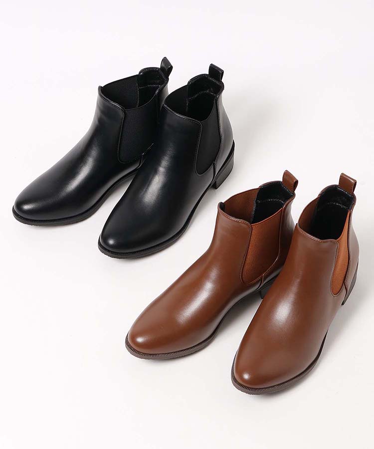 ≪OUTLET≫サイドゴアショートブーツ