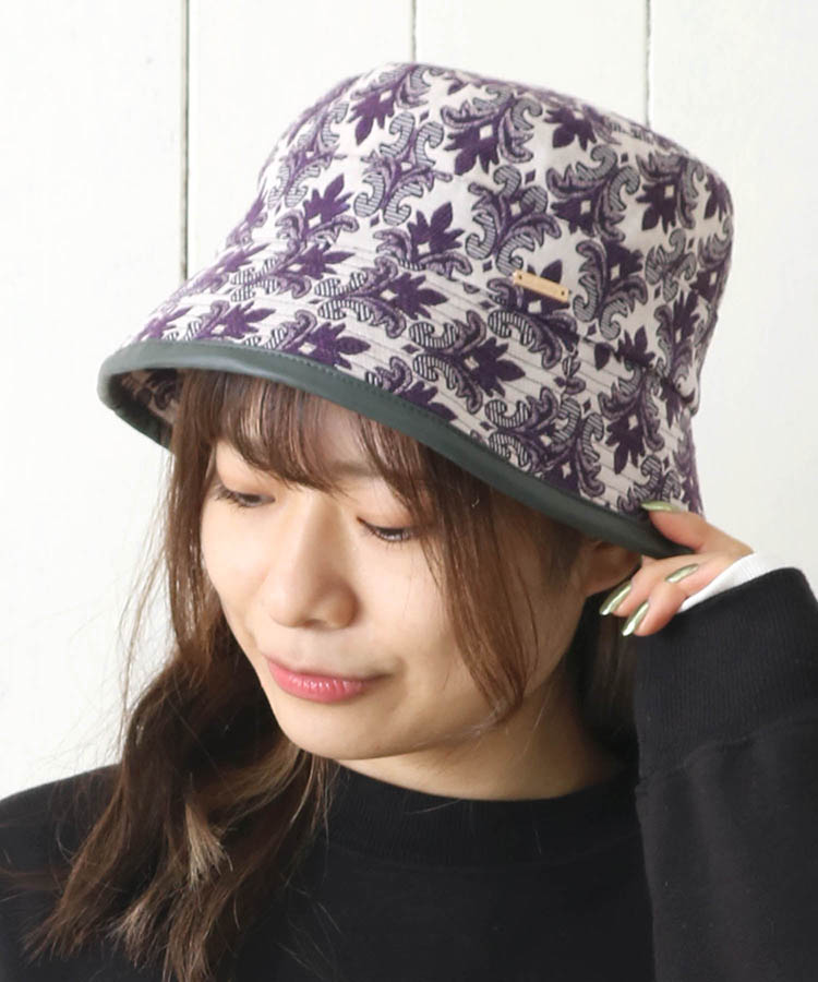 ≪OUTLET≫ジャガードバケットハット