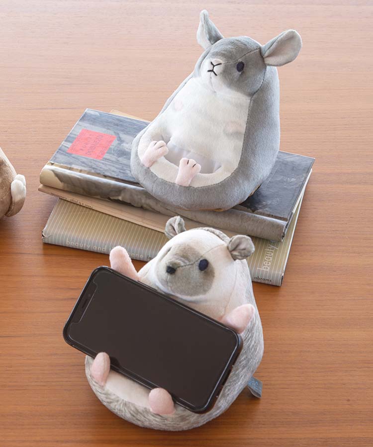 つまんでアニマルズスマホスタンド