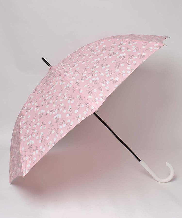 ≪SALE≫超撥水コットンフラワー雨長傘