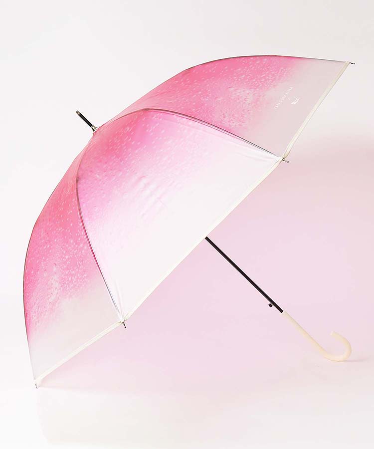 旅する喫茶クリームソーダ雨長傘 ピンク