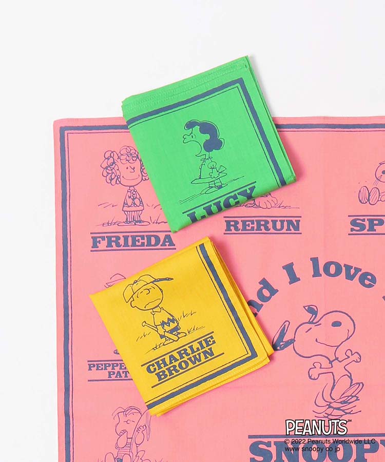 ≪OUTLET≫PEANUTS  DANCEバンダナハンカチ