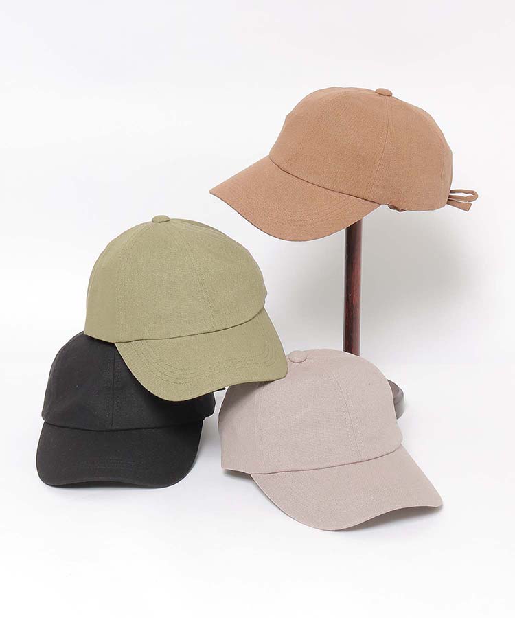 ≪SALE≫リネンバックリボンキャップ