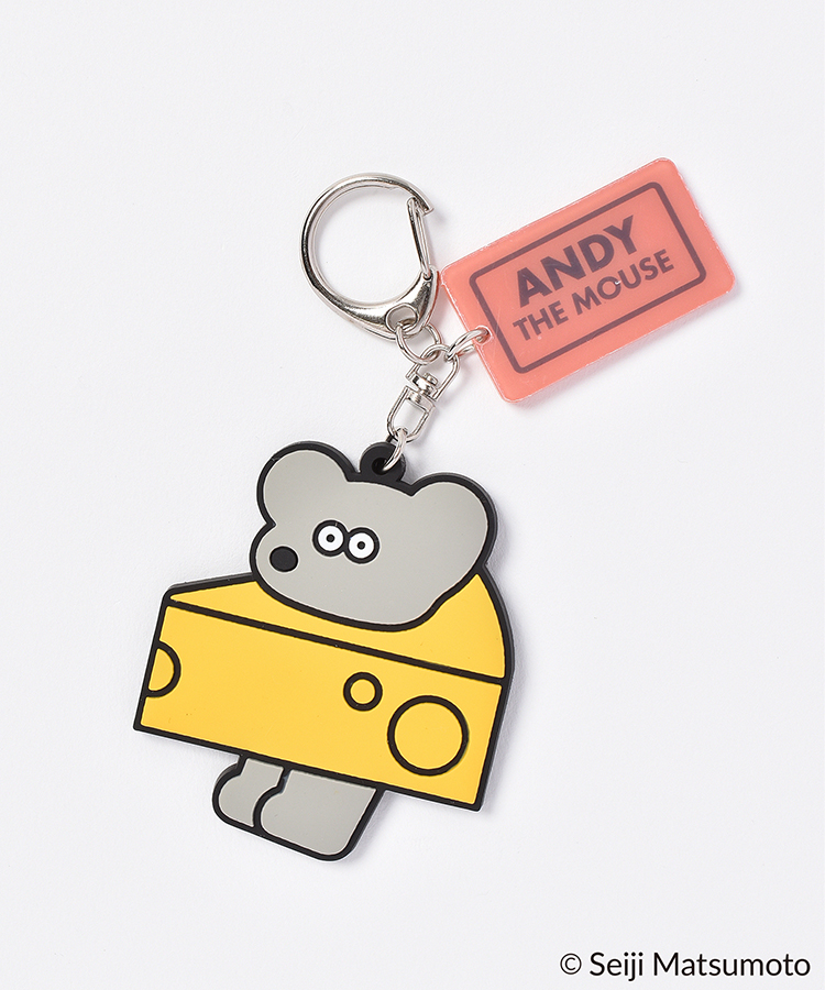 ANDYラバーキーホルダー
