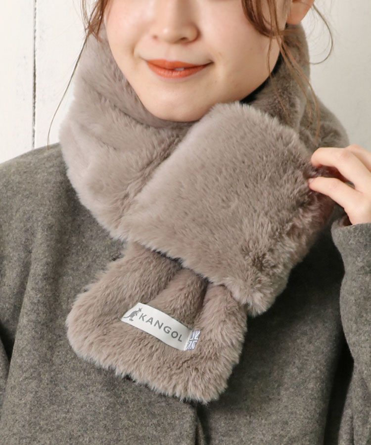 ≪SALE≫KANGOL中綿ティペット