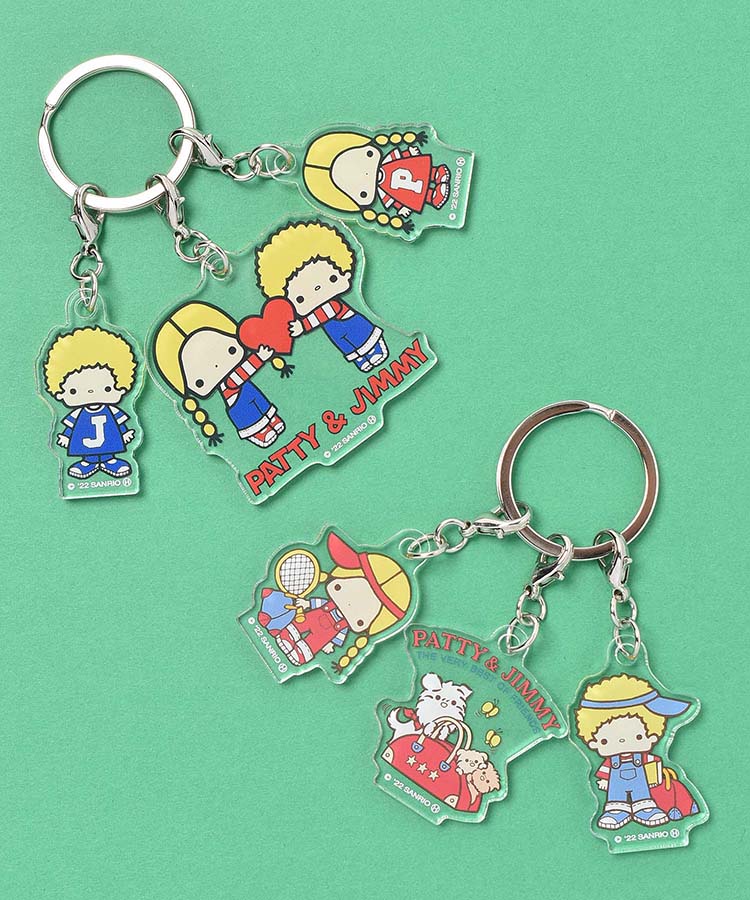 ≪SALE≫パティ＆ジミー3連アクリルキーホルダー
