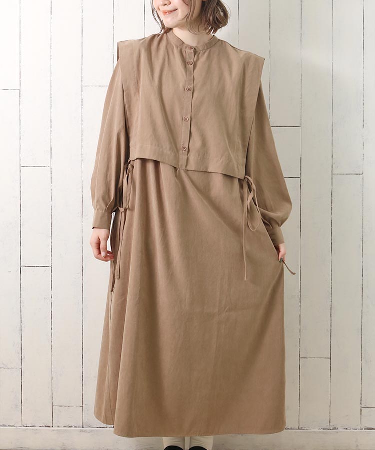 ≪SALE≫サイドリボン2WAYワンピース