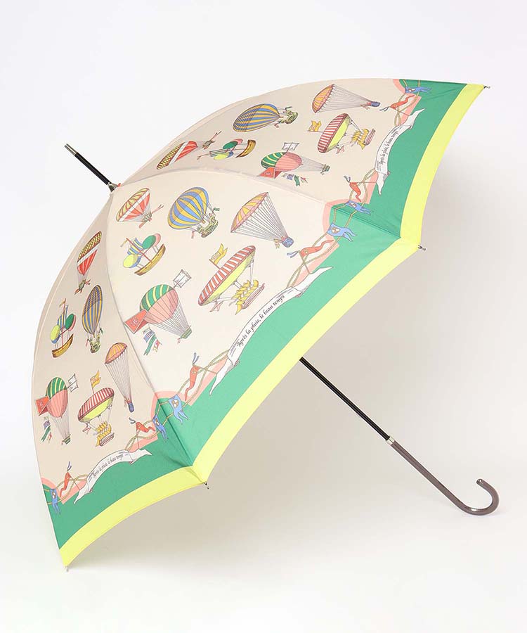 バルーンプリント雨長傘