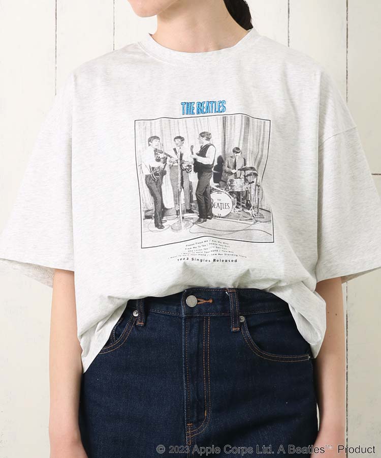 ≪SALE≫THE BEATLESビックフォトプリントTシャツ