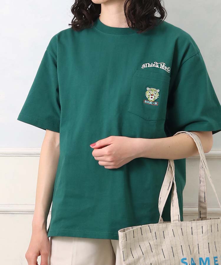 ≪SALE≫トラポケット刺繍Tシャツ