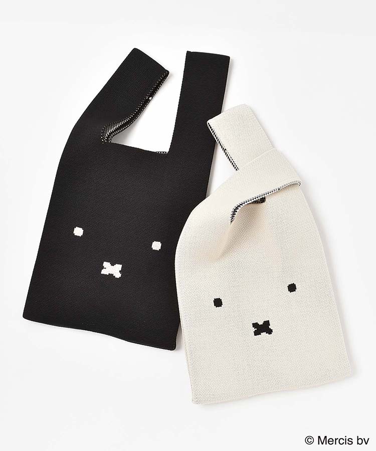 miffyニットトートバッグ