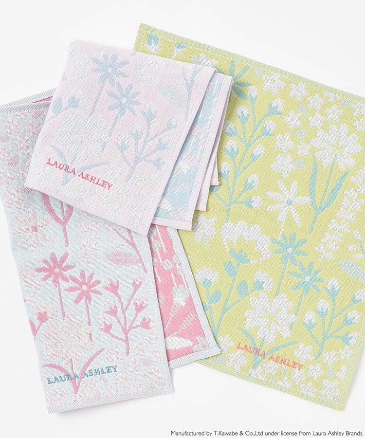 ガーデン三重ガーゼハンカチ