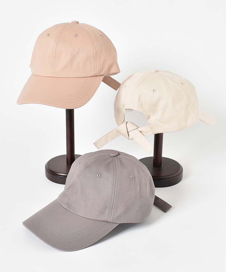 バックサテンキャップ