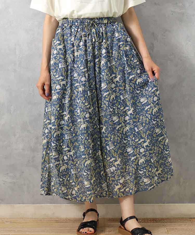 ≪SALE≫アニマル柄スカート