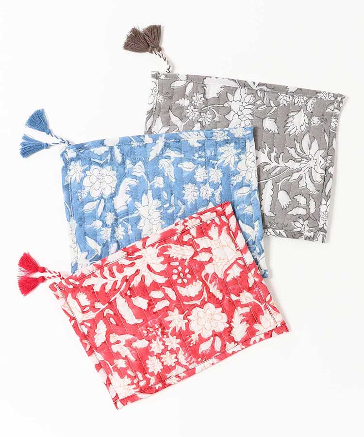 ≪SALE≫キルティングフラットポーチ