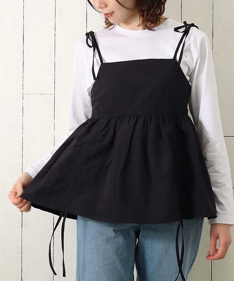 タフタドロストキャミ