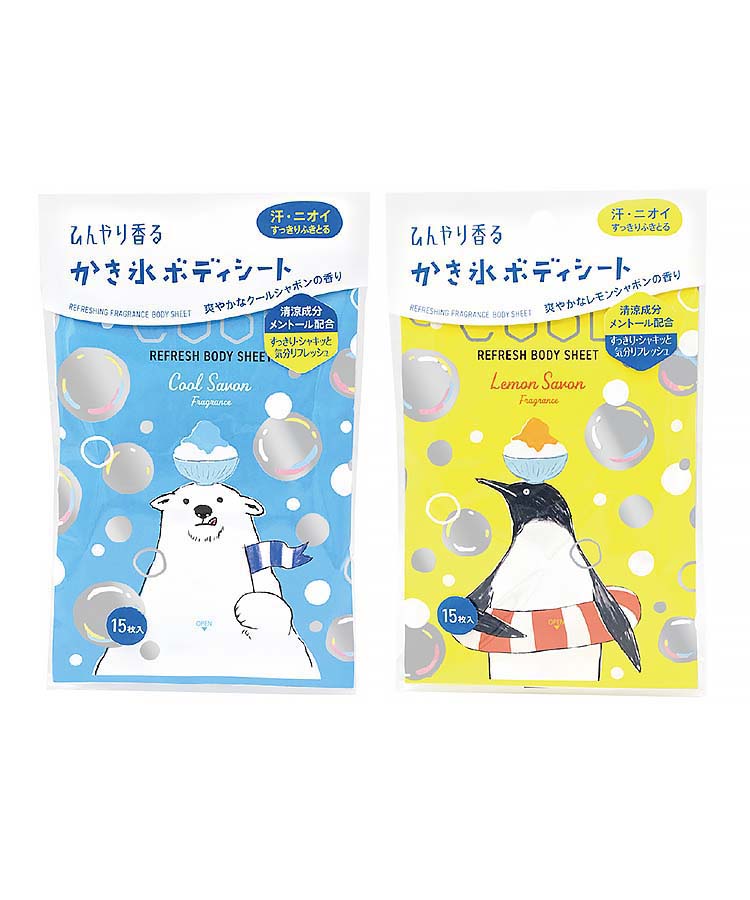 かき氷クールボディシート