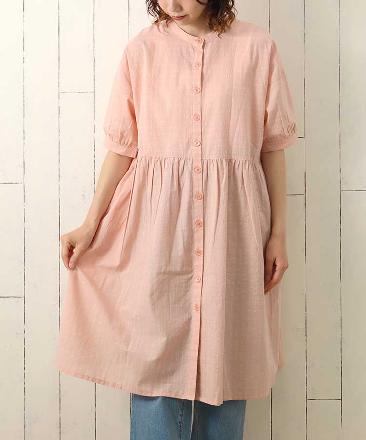 ≪SALE≫ボーダー切替ワンピース