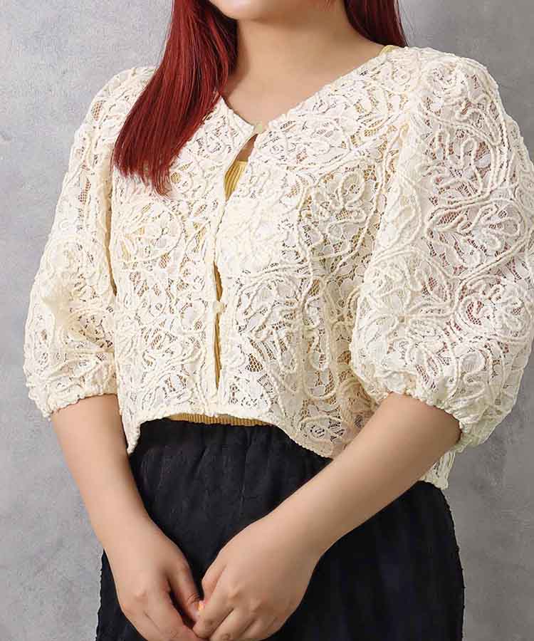 ≪SALE≫コード編みカーディガン