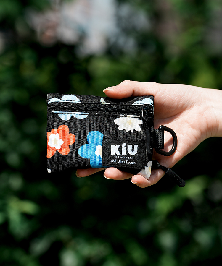 【KiU and BleuBleuet】KiUウォーターリペレントマルチケース