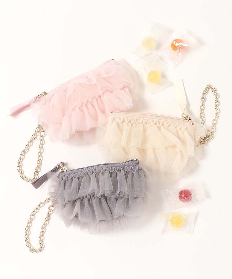 ≪SALE≫プリチュールセミサークルミニポーチ