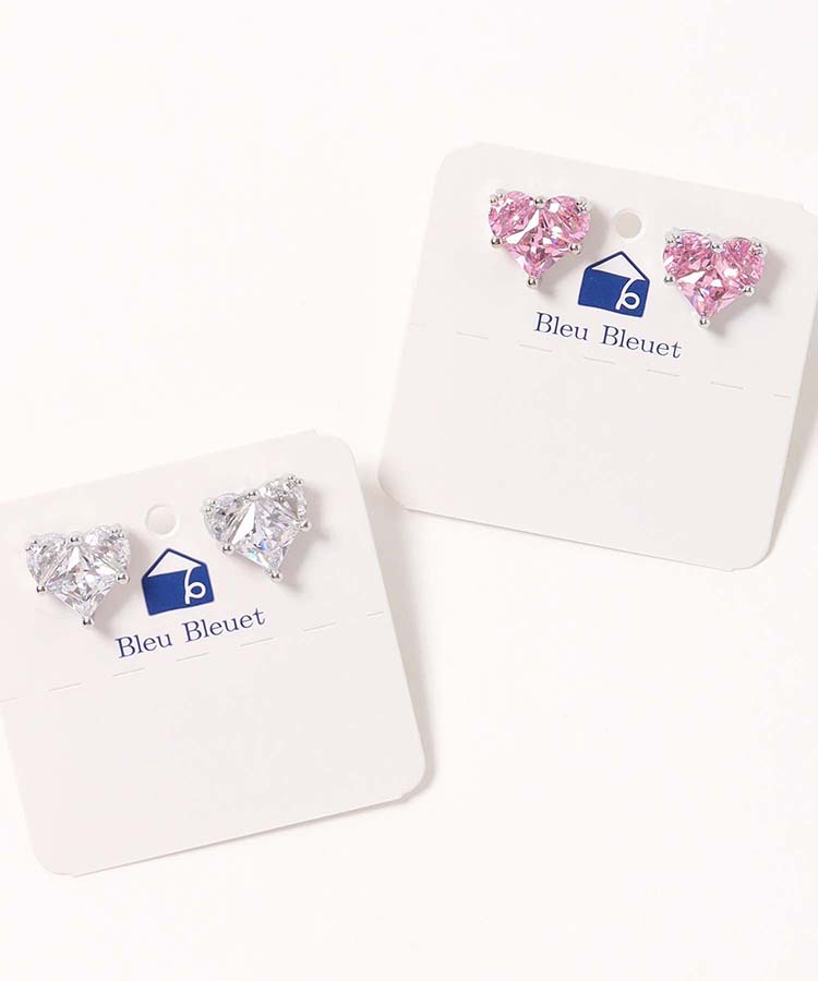 Cubic sweet heartピアス