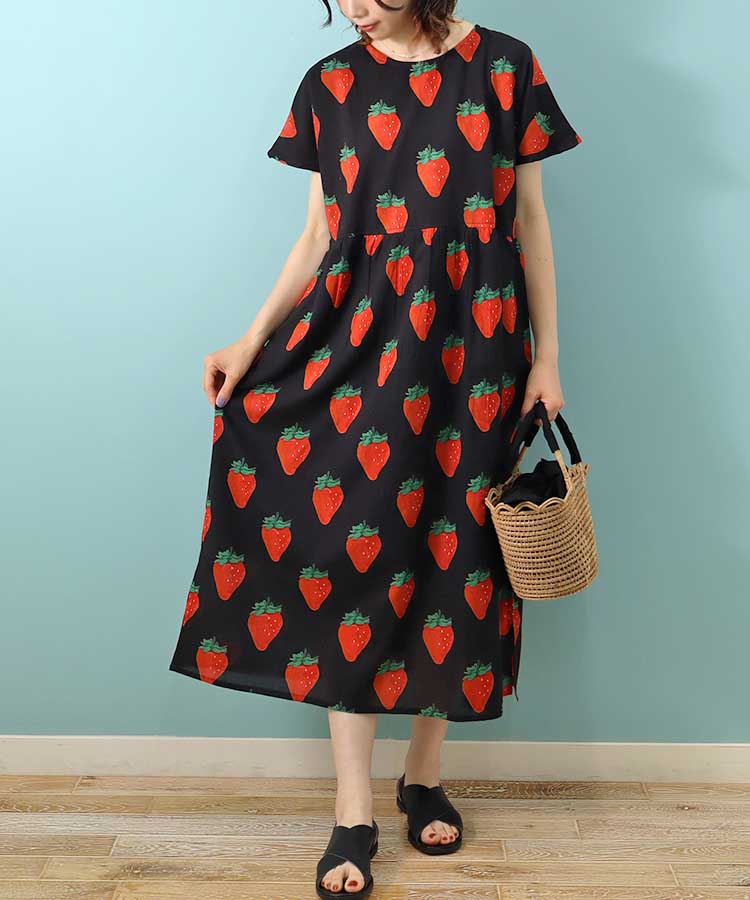 ≪SALE≫いちごワンピース