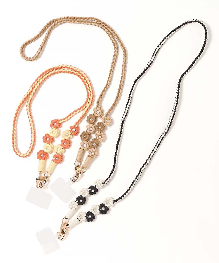 マクラメフラワーストラップ2