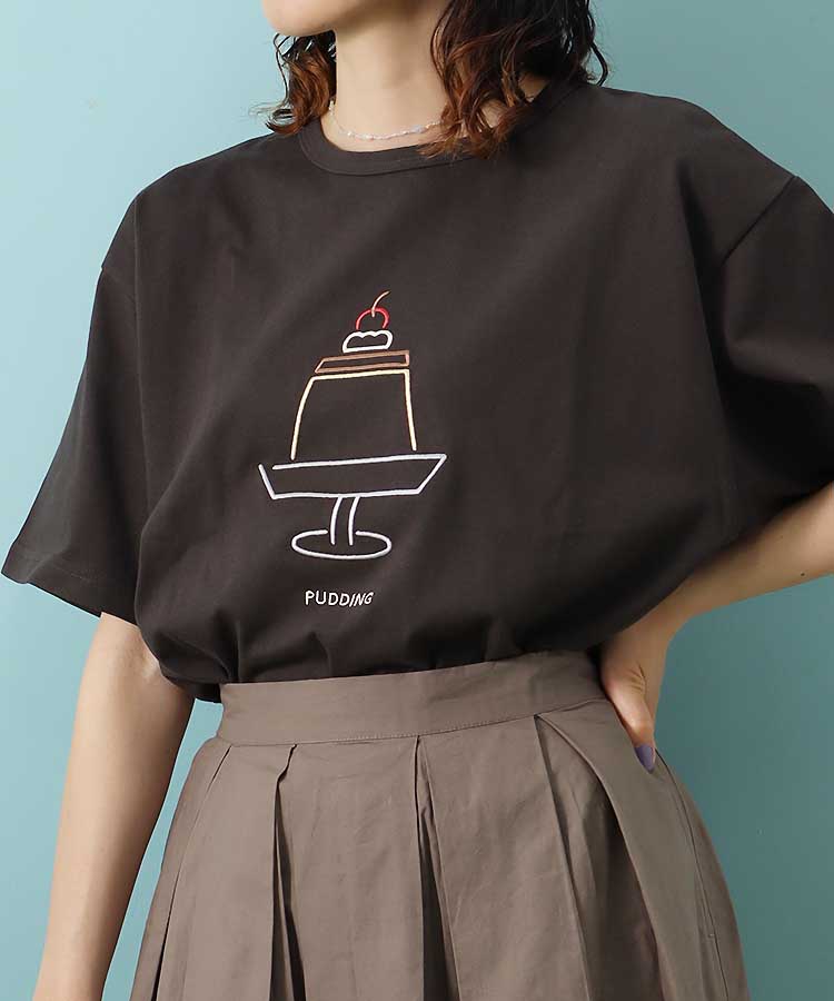 ぷっくり刺繍Ｔシャツ
