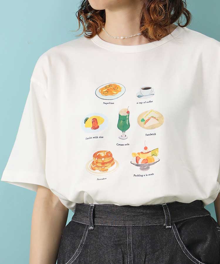 喫茶メニューＴシャツ