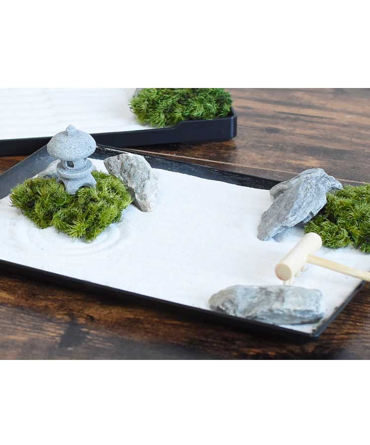 枯山水Sタイプ灯篭付き