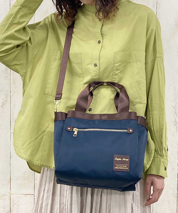 オールデイ10ポケット2WAYトート