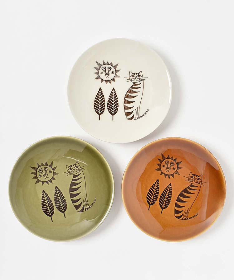 オールドカッパーラウンドプレートS