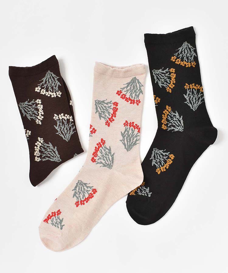 DOLLプチブーケクルーソックス