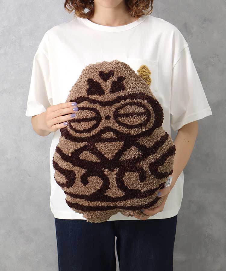 土偶ダイカットクッション