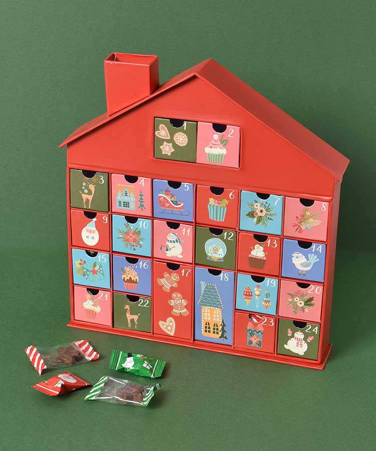 【WEB限定】エウレカ ペーパーボックスカレンダーサンタハウス