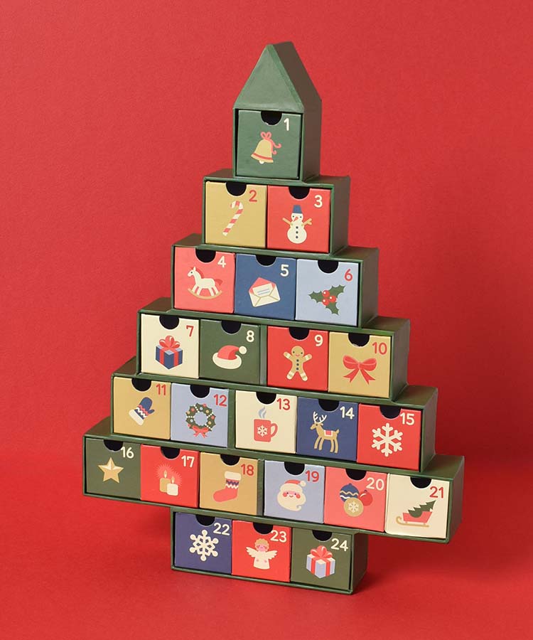 エウレカ ペーパーボックスカレンダーツリー