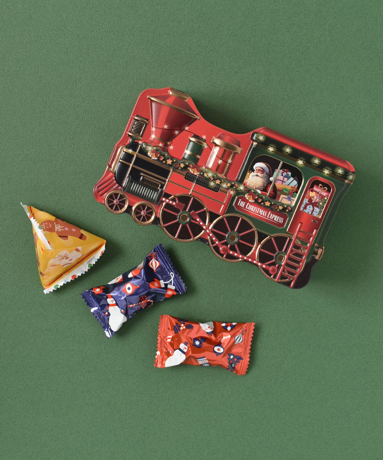 エウレカ サンタ機関車缶