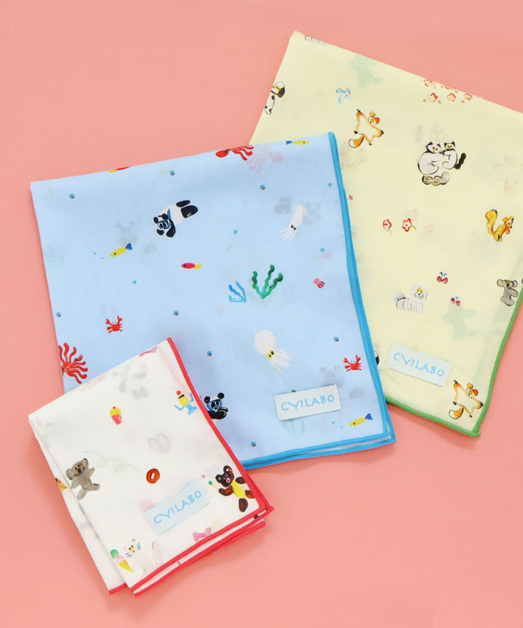 ≪SALE≫CYILABO大判ハンカチ