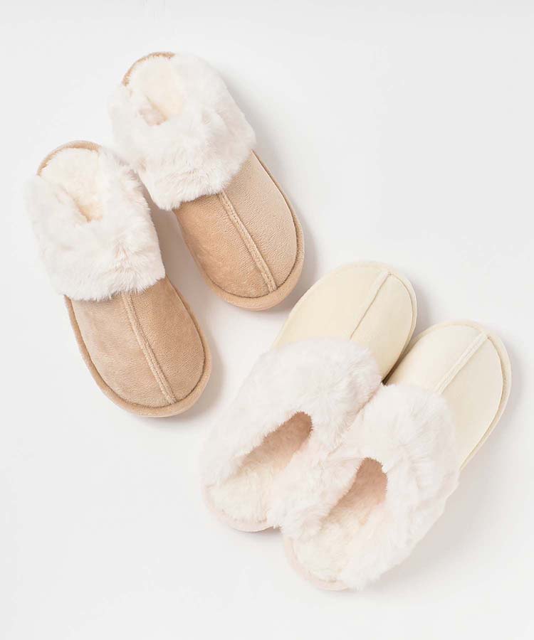 クラウドボアルームシューズ