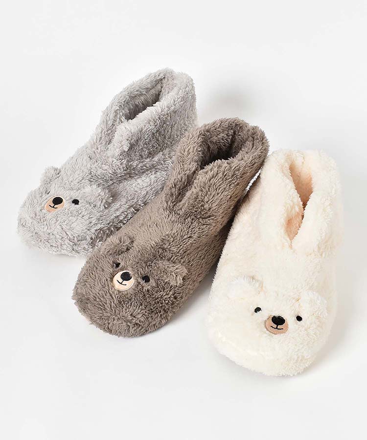 くまルームブーツ