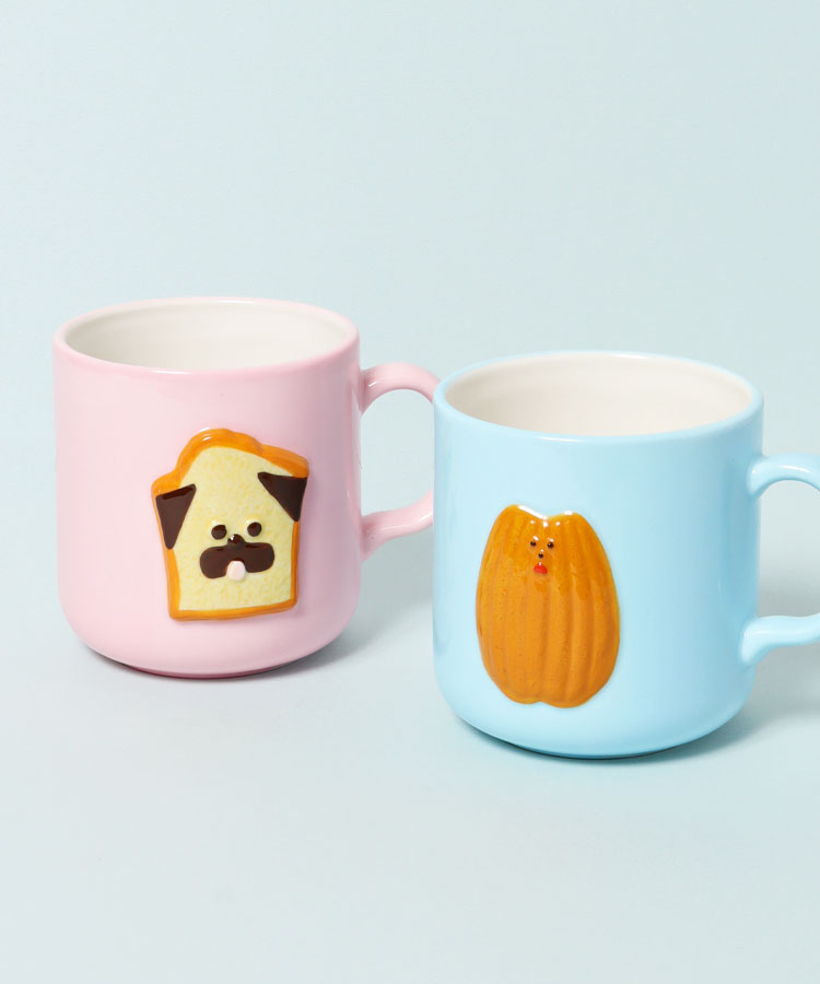 メゾンテリア焼き菓子レリーフマグ