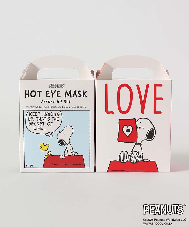 PEANUTSホットアイマスクアソート6P