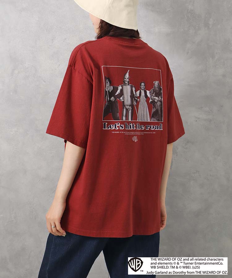 オズの魔法使バックプリントTシャツ