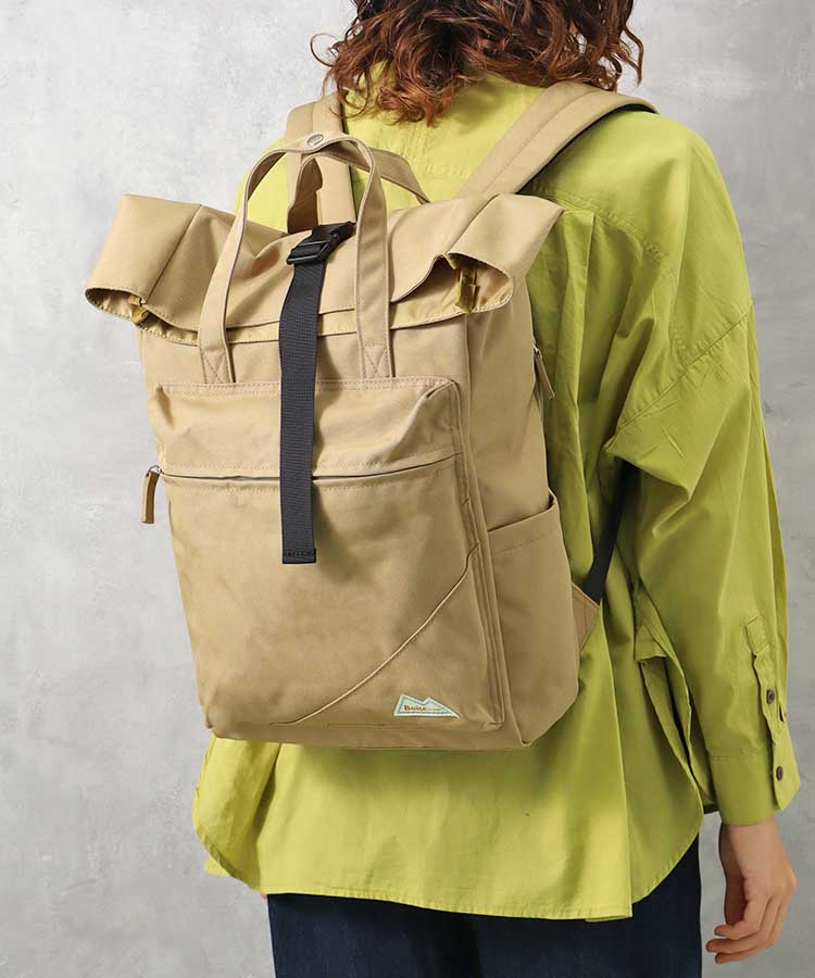 Boiteスラッシュロールトップリュック