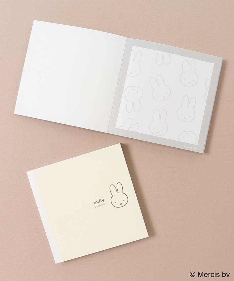 ミッフィーフェイススクエアメモ