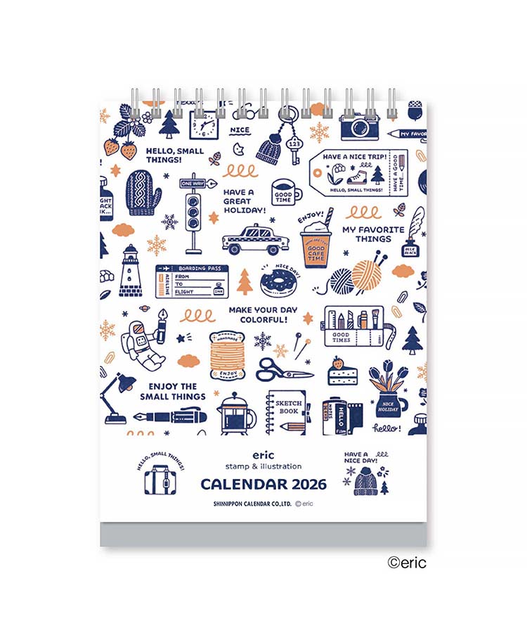 eric卓上カレンダー